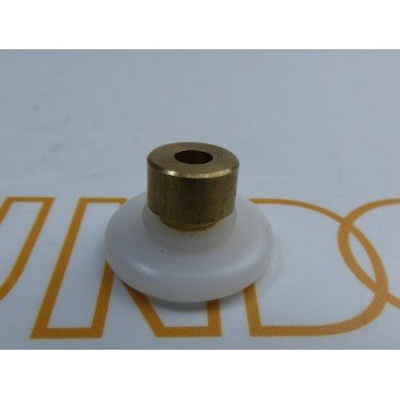 Rodamiento de mampara frontal 20mm nylon y casquillo de 6mm