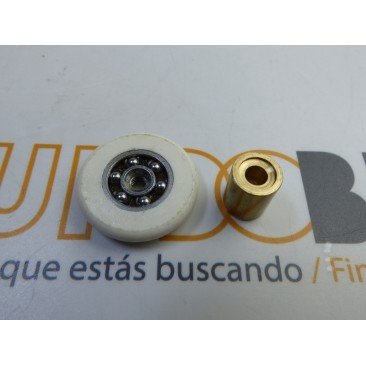 Rodamiento de mampara frontal 26mm de bolas y casquillo de 12mm