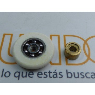 Rodamiento de mampara frontal 26mm de bolas y casquillo de 6mm
