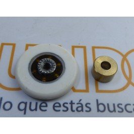 Rodamiento de mampara frontal 26mm de bolas y casquillo de 6mm