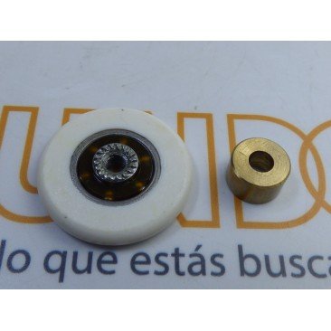 Rodamiento de mampara frontal 26mm de bolas y casquillo de 6mm