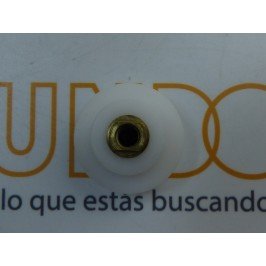 Rodamiento mampara semicircular cuello corto 25mm nylon