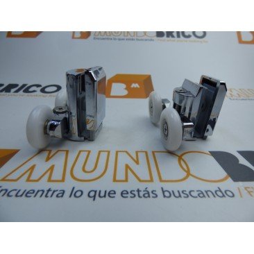 Juego rodamiento mampara 25mm. superior e inferior M058