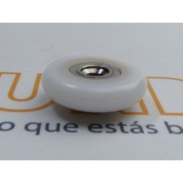 Rodamiento mampara pista convexa 25 mm. cuello grueso M060