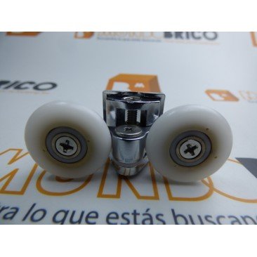 Rodamiento mampara doble 26mm. metálica M061