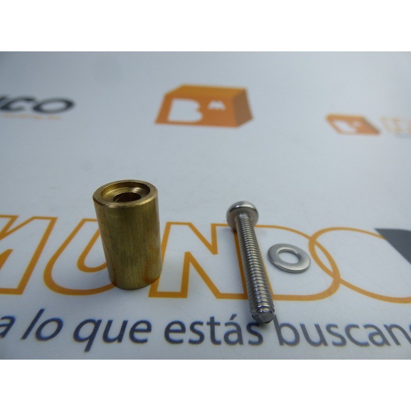 Casquillo rueda mampara 17mm. M072