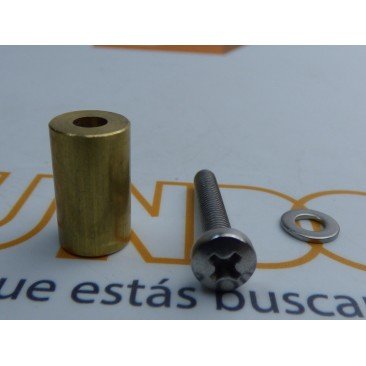 Casquillo rueda mampara 17mm. M072