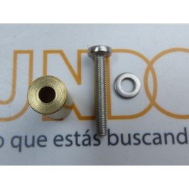 Casquillo rueda mampara 17mm. M072