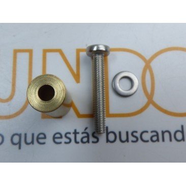 Casquillo rueda mampara 17mm. M072