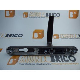 Manilla PUERTA PVC Marrón Con bocallave