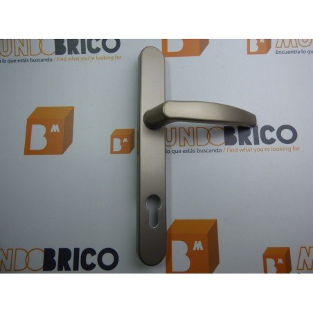 Manilla PUERTA PVC Inox Con bocallave