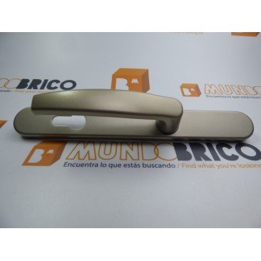 Manilla PUERTA PVC Inox Con bocallave
