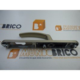 Manilla PUERTA PVC Inox Con bocallave