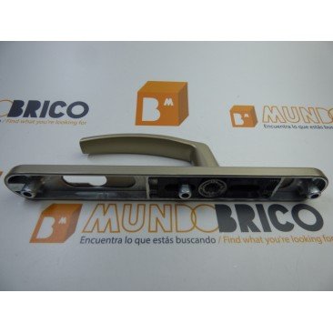 Manilla PUERTA PVC Inox Con bocallave