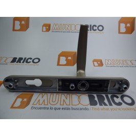 Manilla PUERTA PVC Inox Con bocallave