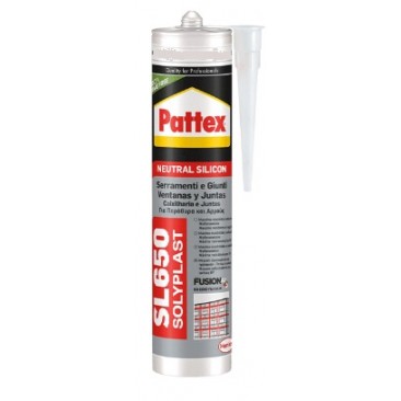 Silicona SL650 FUSION ROBLE PATTEX Neutra