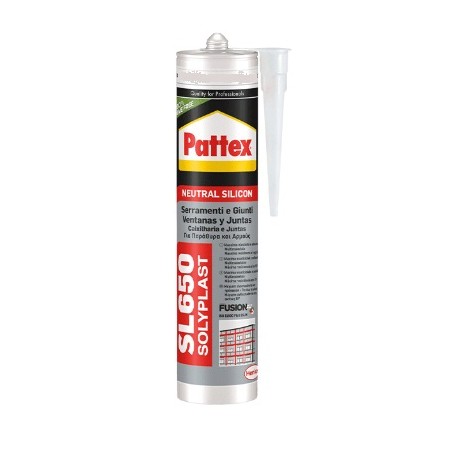 Silicona SL650 FUSION ROBLE PATTEX Neutra