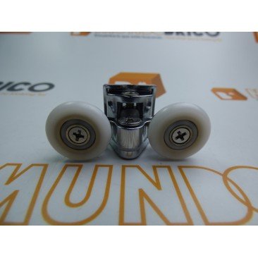 Pinza metálica doble rodamiento 23mm.