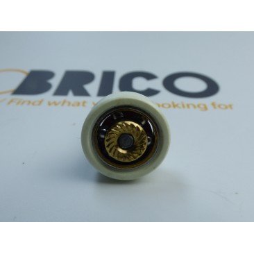 Rodamiento mampara pista lisa 19mm y casquillo de 17mm