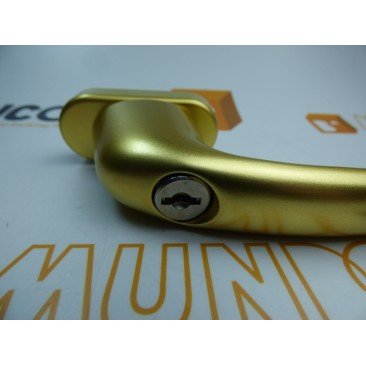 Manilla o cremona con LLAVE PVC Oro
