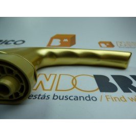 Manilla o cremona con LLAVE PVC Oro