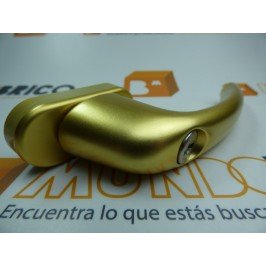 Manilla o cremona con LLAVE PVC Oro