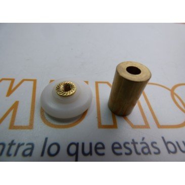 Rodamiento frontal de mampara de 20mm.