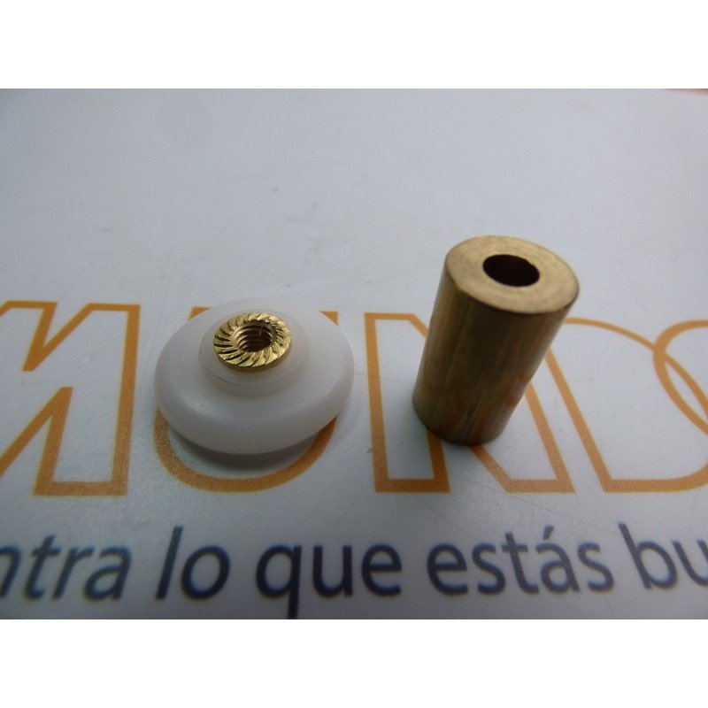 Rodamiento frontal de mampara de 20mm.