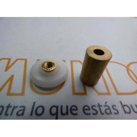 Rodamiento frontal de mampara de 20mm.