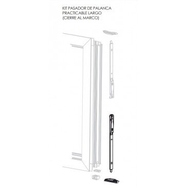 Pasador de palanca Practicable LARGO LISO STAC