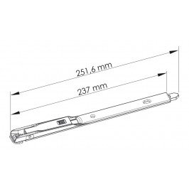 Pasador de palanca Practicable CORTO LISO STAC