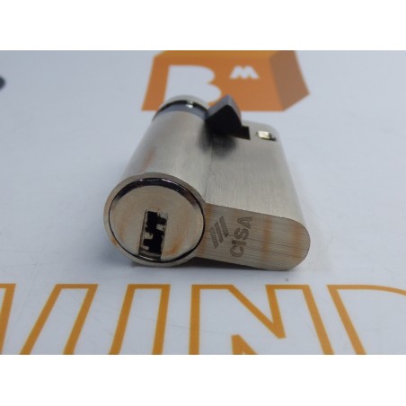 Cilindro CISA ASIX 30x10 Niquelado Leva Larga