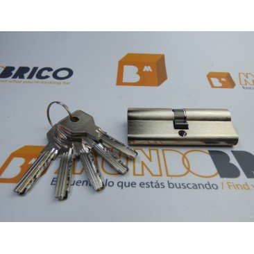 Cilindro CISA ASIX 50x50 Niquelado Leva Larga