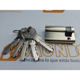 Cilindro CISA ASIX 50x10 Niquelado Leva Larga