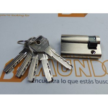 Cilindro CISA ASIX 50x10 Niquelado Leva Larga