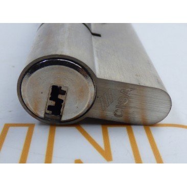 Cilindro CISA ASIX 45x55 Niquelado Leva Larga
