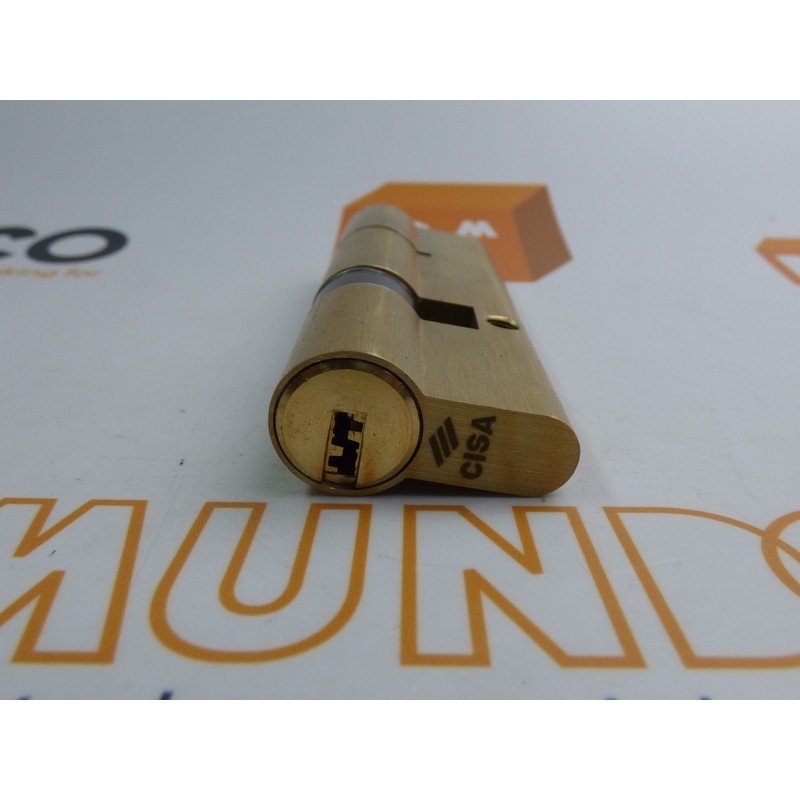 Cilindro CISA ASIX 30x50 Latón Leva Larga