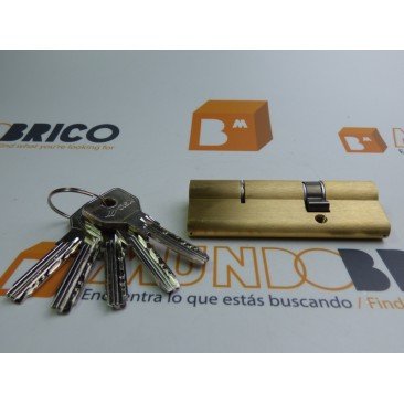 Cilindro CISA ASIX 30x50 Latón Leva Larga