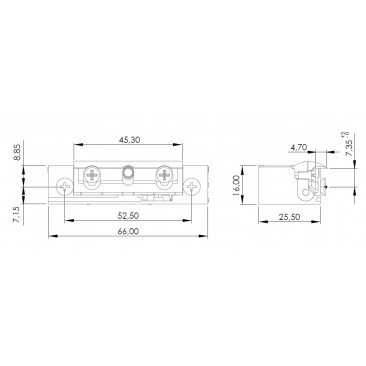 Portero 99-2 AF 10-24V AC/DC 38 OHM