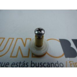 Rueda para mampara de 21mm. de nylon cuello largo M099