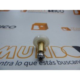 Rueda para mampara de 21mm. de nylon cuello largo M099