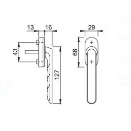 Manilla PLANA PVC GU MARRÓN