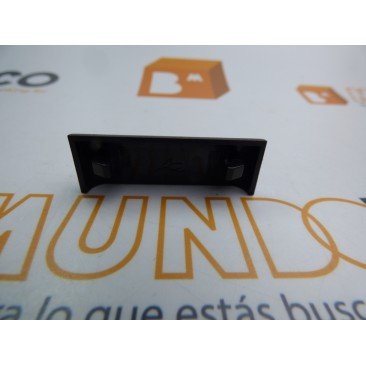 Vierteaguas, tapa o tapeta para ventanas de aluminio blanco o negro. Desagüe