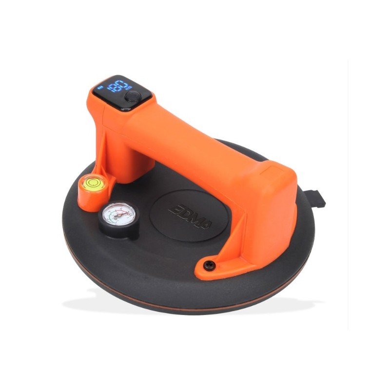 Ventosa eléctrica con batería EDMA 160 Kilos con nivel