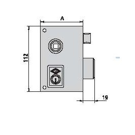 cerradura cvl 156B60-D