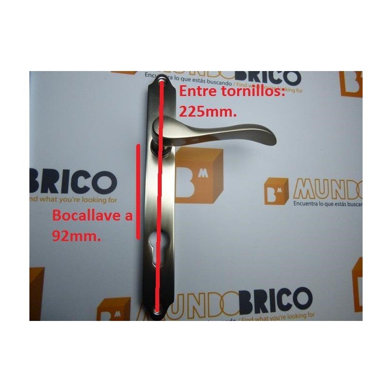 Manilla Derecha 2073-D 92/Inox