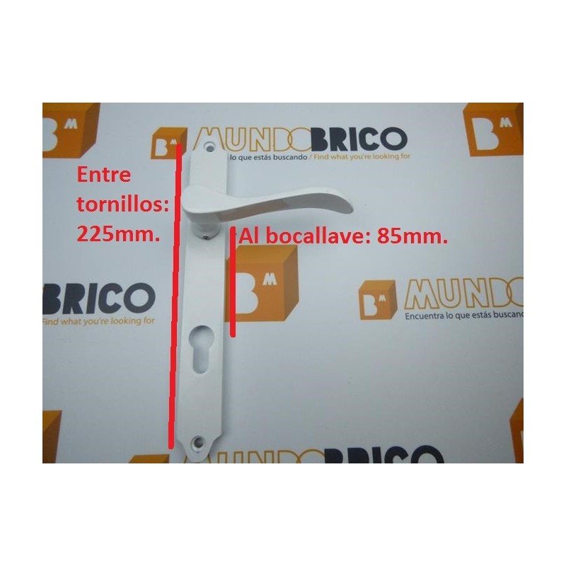 Manilla Derecha 2063-D B85/Blanco