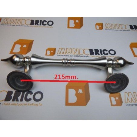 Tirador T-1 Soporte Curvo Inox