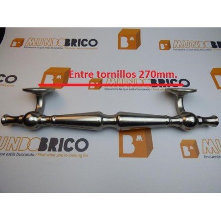 Tirador T-5 Soporte Curvo Inox