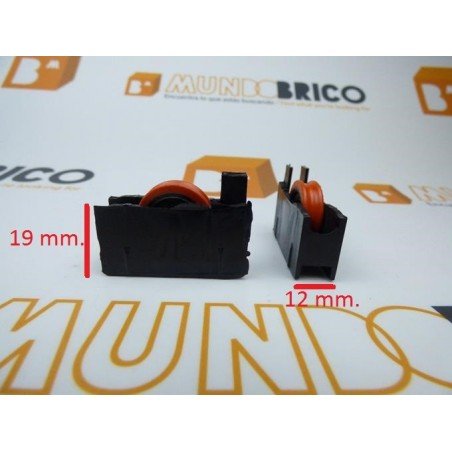 Rueda serie 600 nylon
